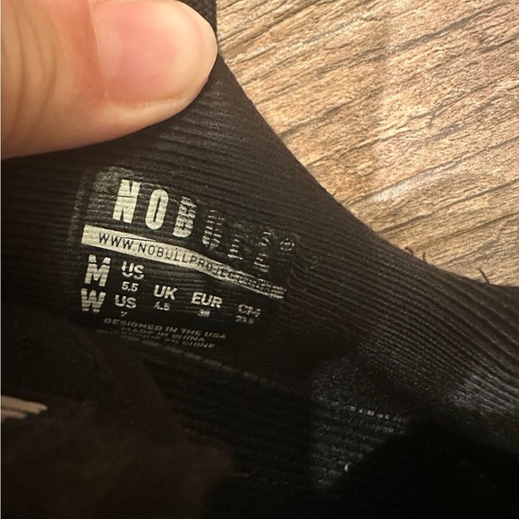 NoBull black camo trainer water repellent unisex sneakers women’s 7 men’s 5.5 - Picture 8 of 8